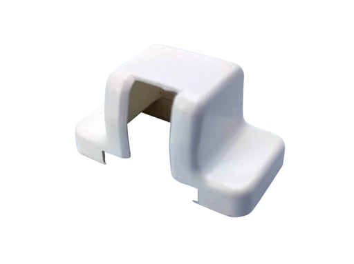 AUBI cover cap EK201, for corner bearing A200, 42x19x18mm, white