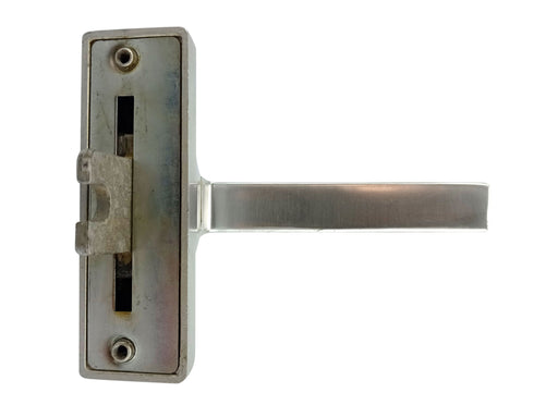 Schüco window handle 214246, DIN left/right, silver