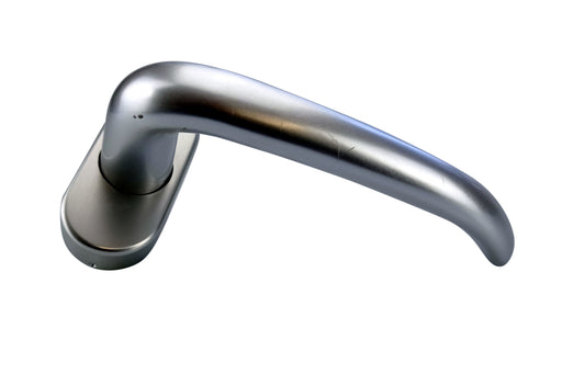 Schüco window handle, silver